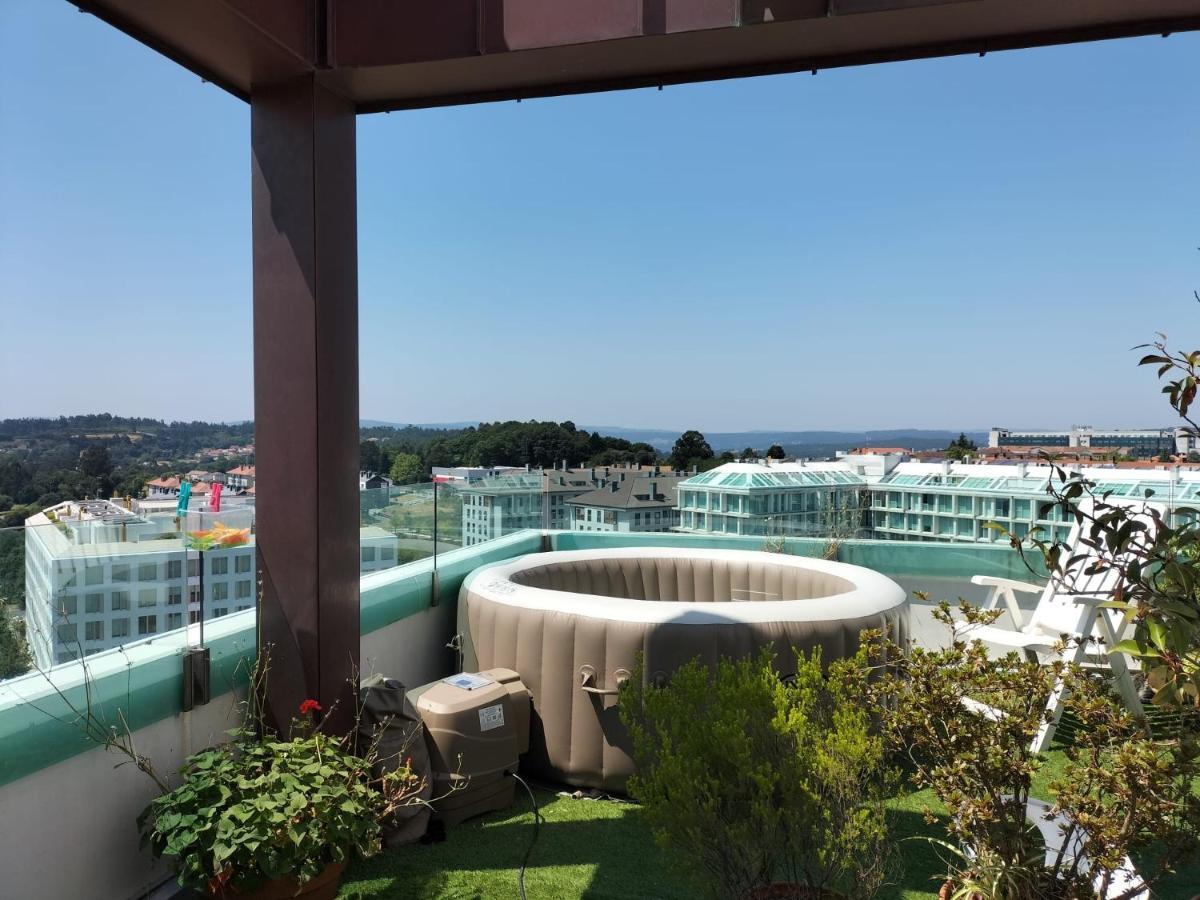 Preciosa Habitacion Suite En Atico Con Terraza Сантьяго-де-Компостела Екстер'єр фото